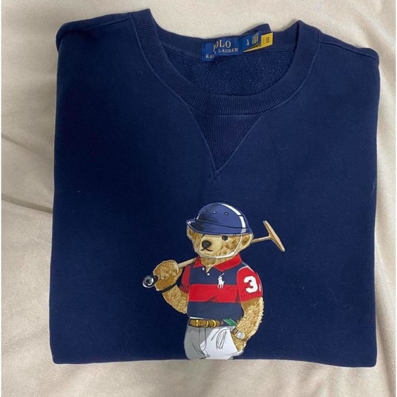 Ralph Lauren navy sweatshirt - Picture 3 of 5